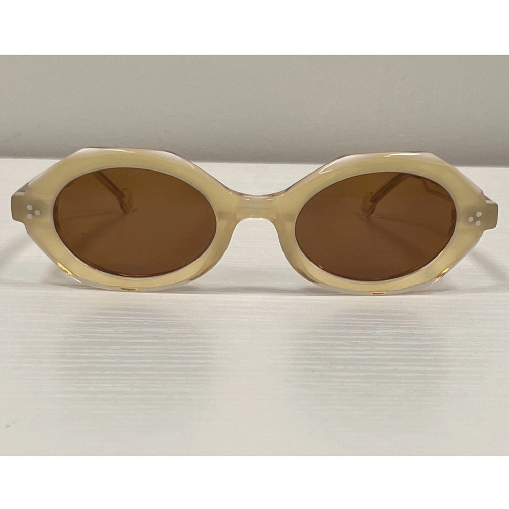 LA Eyeworks Viking Midge - Sunbeam/675 - Brown Polarized Sunglasses - New